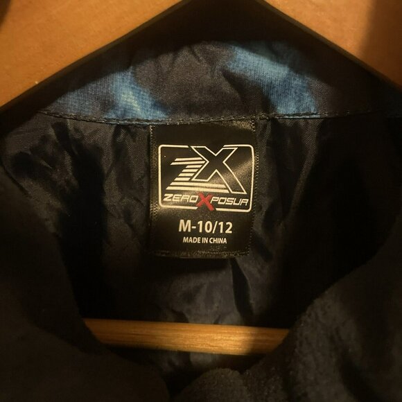 Zero Xposur Snowboard Ski Zip Up Jacket Sz M Youth (10-12) - Picture 5 of 7